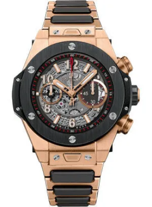 Hublot - Big Bang 45mm Unico King Gold Ceramic