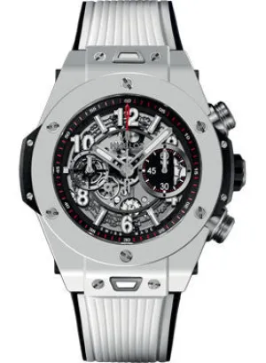 Hublot - Big Bang 45mm Unico White Ceramic
