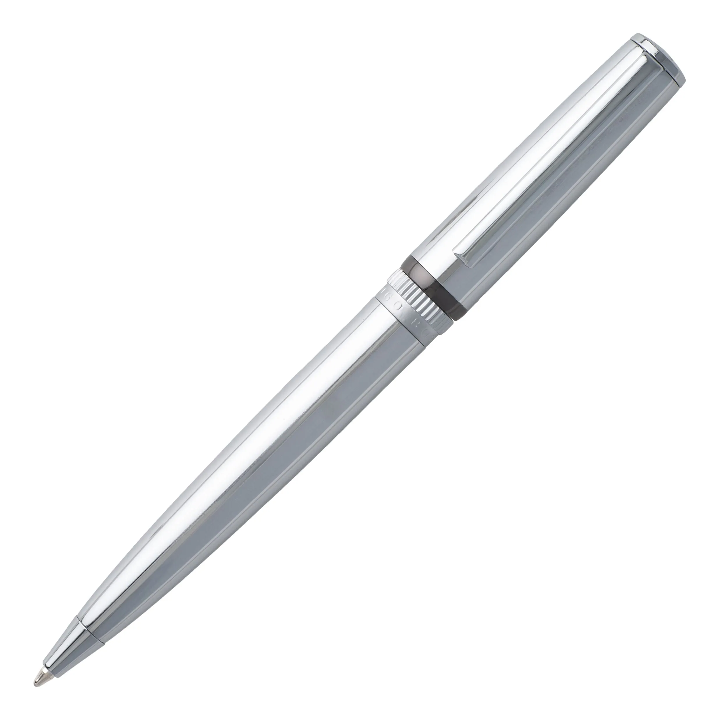 HUGO BOSS HPBR967B-Set Gear Chrome (ballpoint pen & rollerball pen)