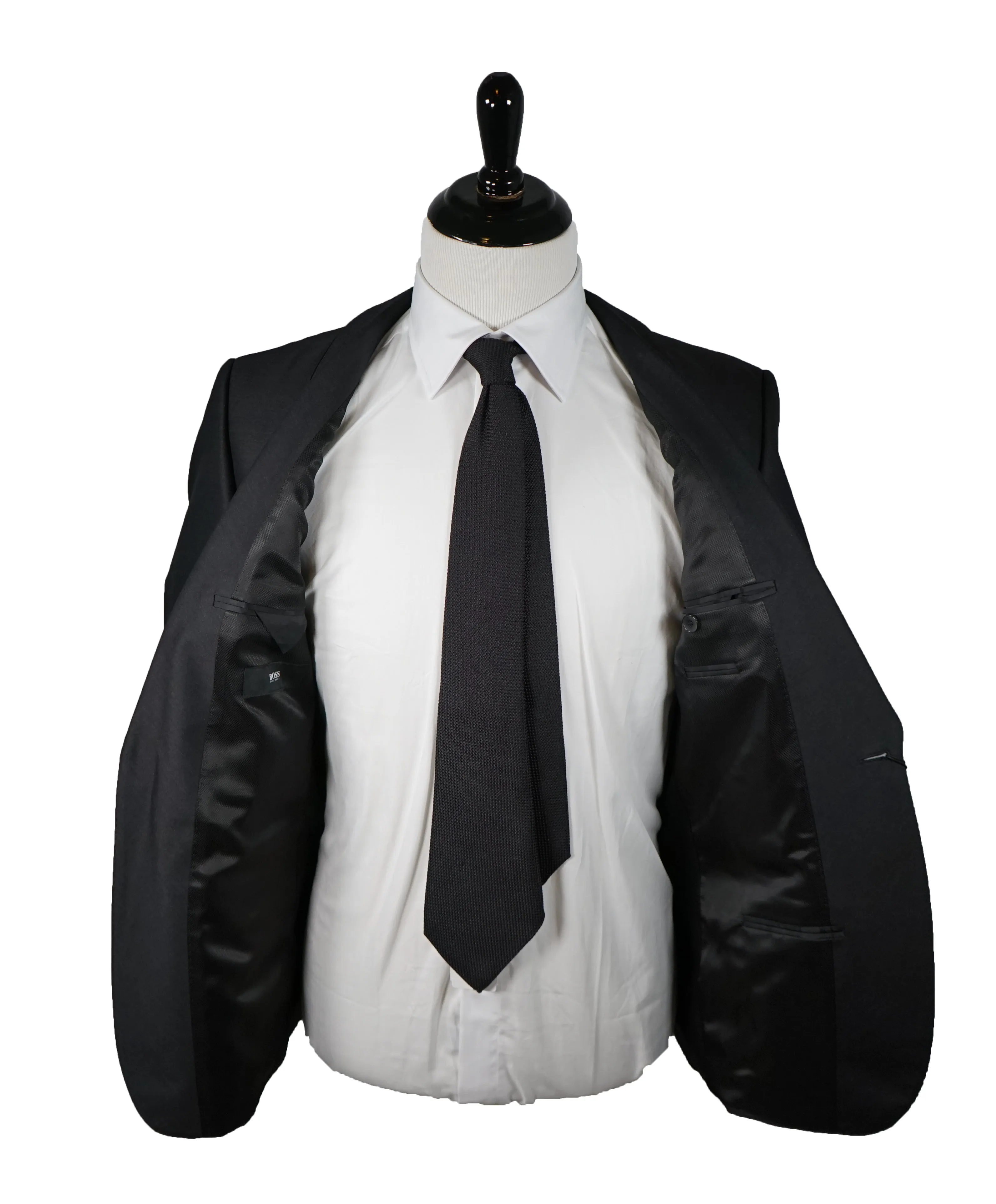 HUGO BOSS - Shawl Collar Satin tipped 1-Button Tuxedo Suit - 46R