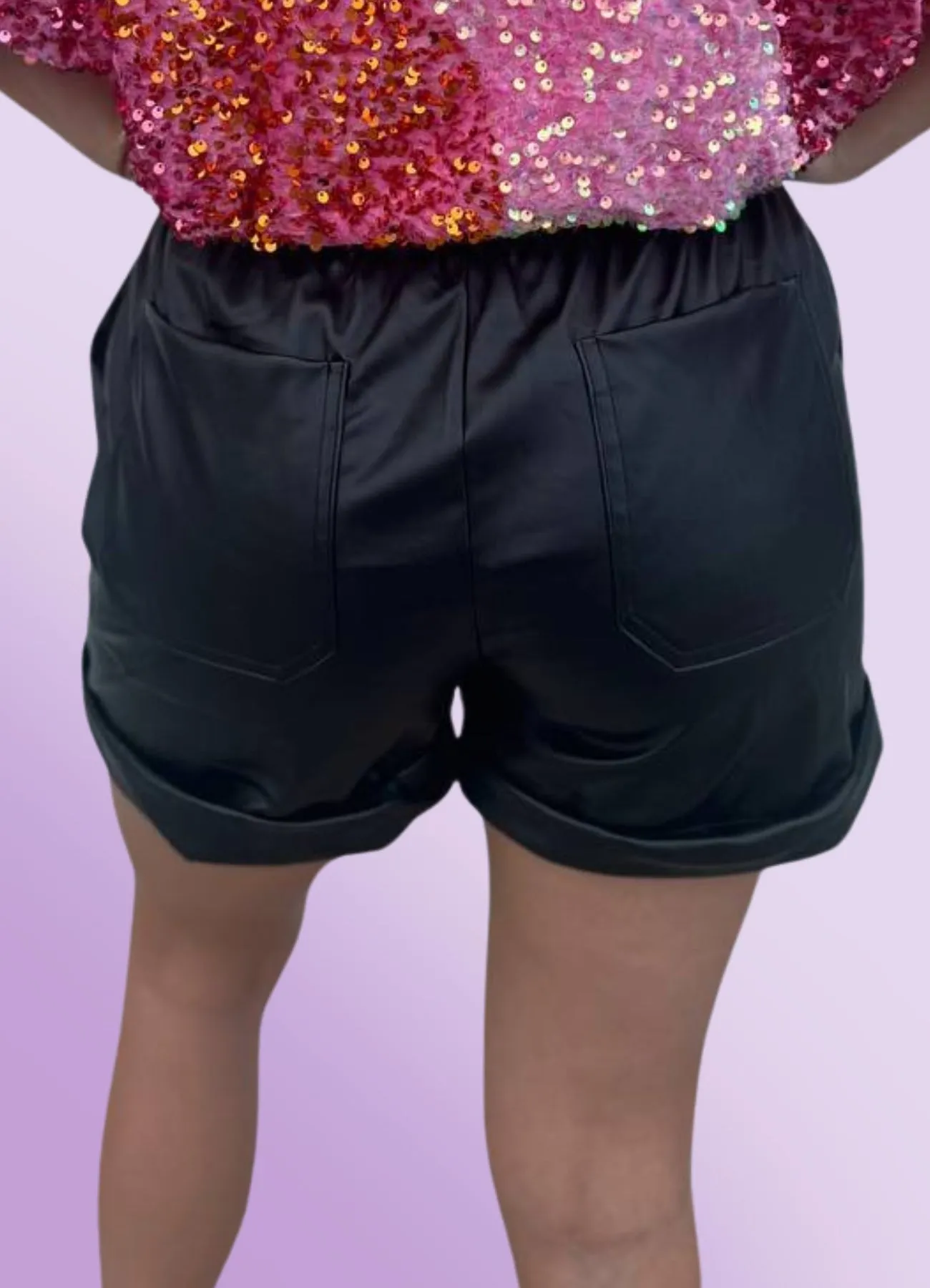 'HUNTER TWIST' SHORT BLACK
