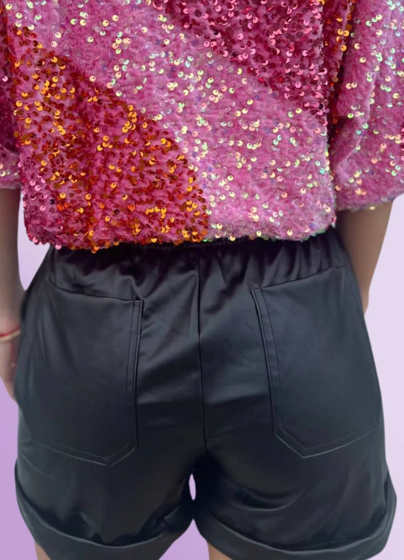 'HUNTER TWIST' SHORT BLACK