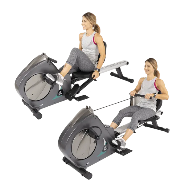 Hybrid Magnetic Trainer 2.0 Rower - Recumbent Bike
