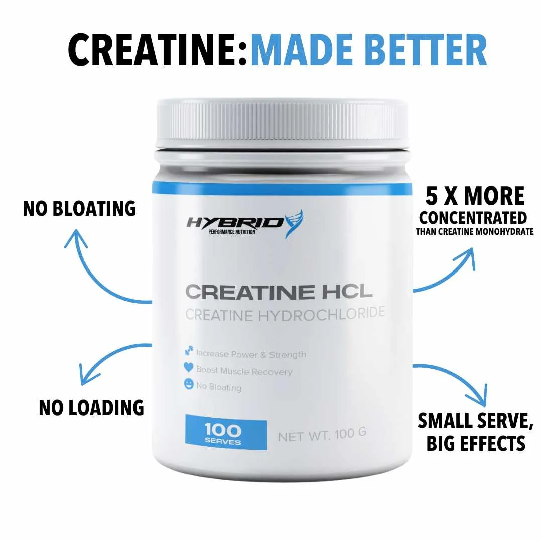 Hybrid Nutrition Creatine HCL