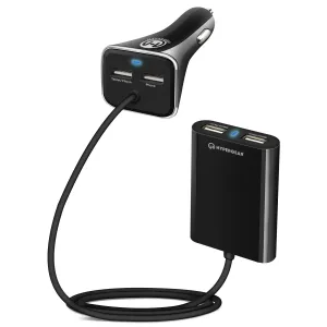 HYPERGEAR Road Runner 4 USB Car Charger 8.2 A