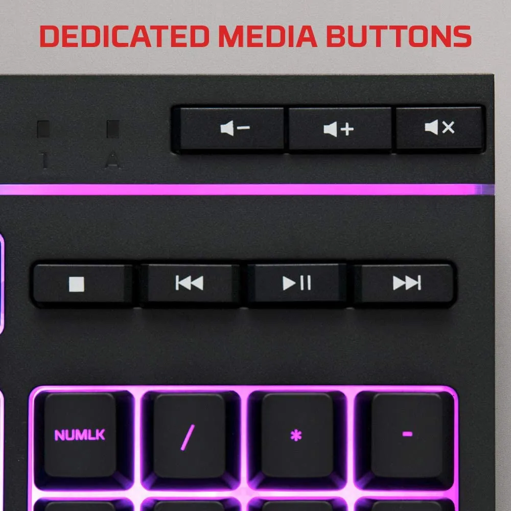 HyperX Alloy Core RGB Membrane Gaming Keyboard