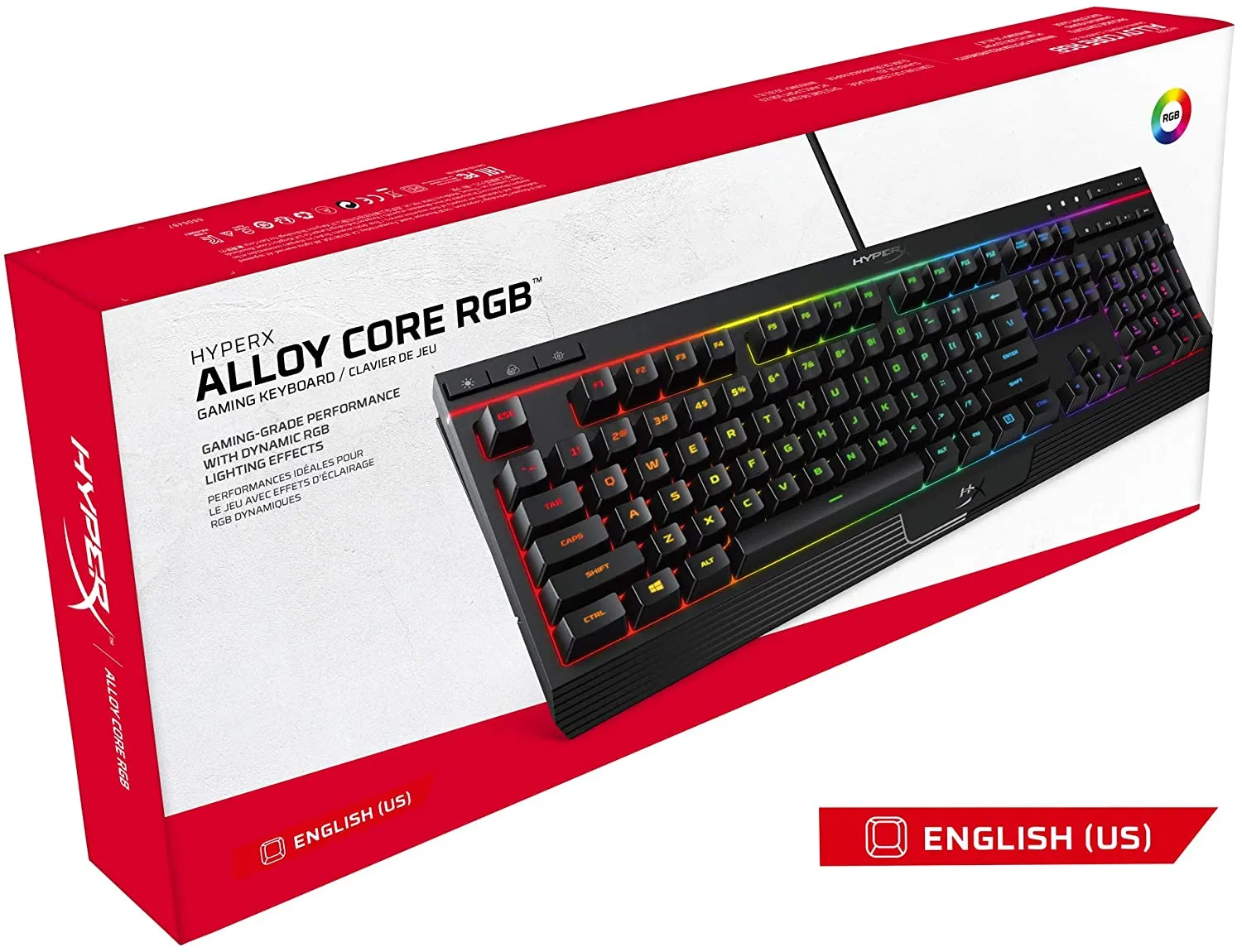 HyperX Alloy Core RGB Membrane Gaming Keyboard