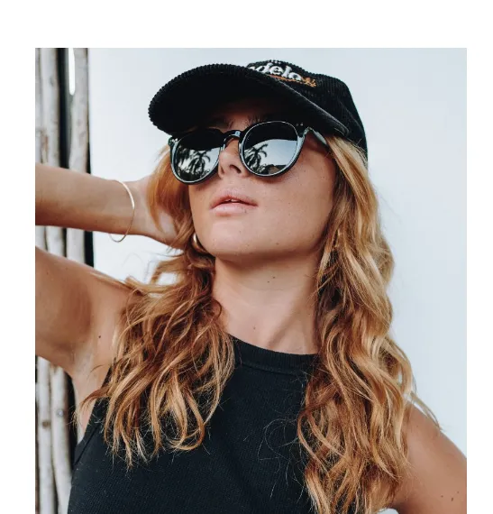 I-Sea Ella - Black/Smoke Polarized Lens