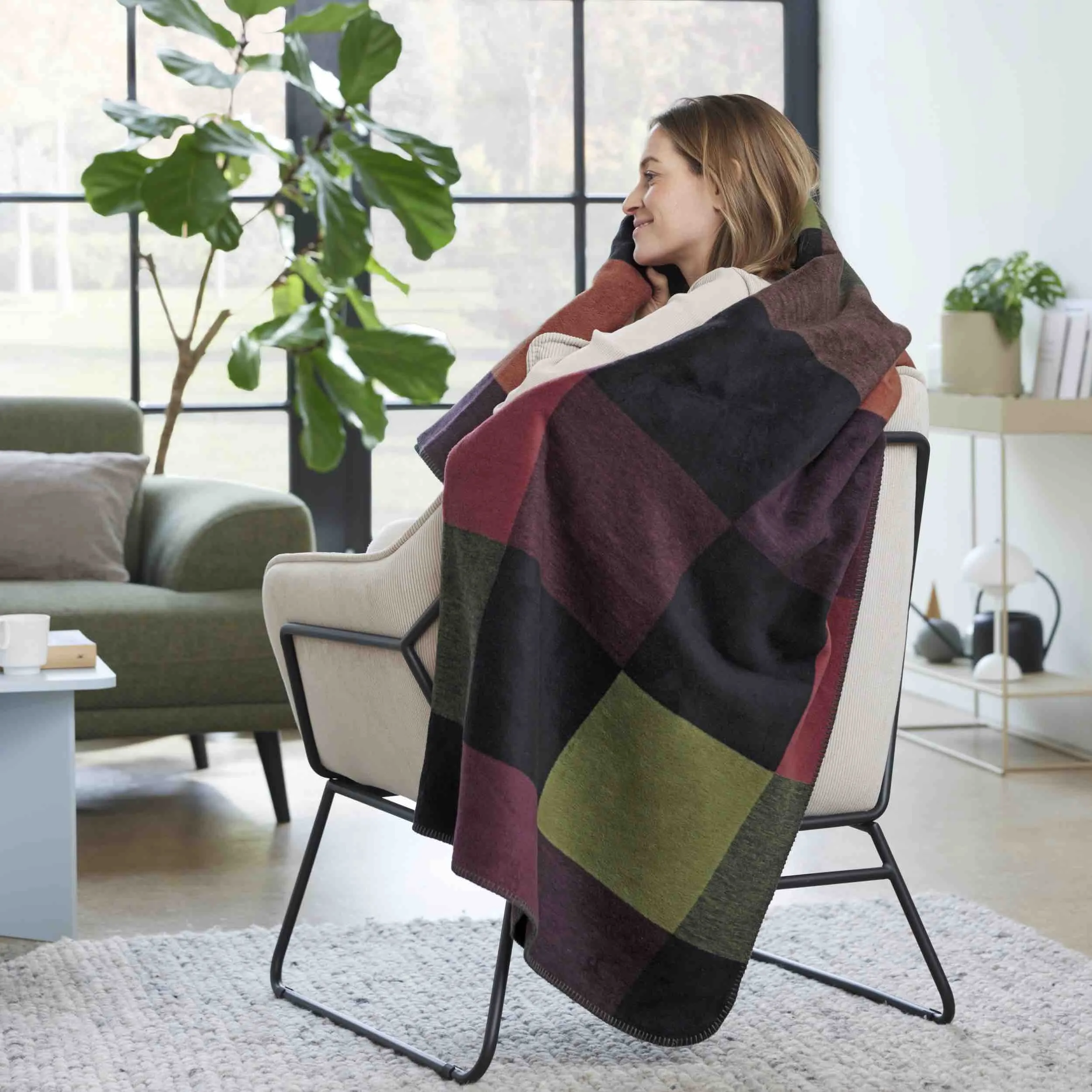 Ibena Bolton Luxury Blanket - Multi