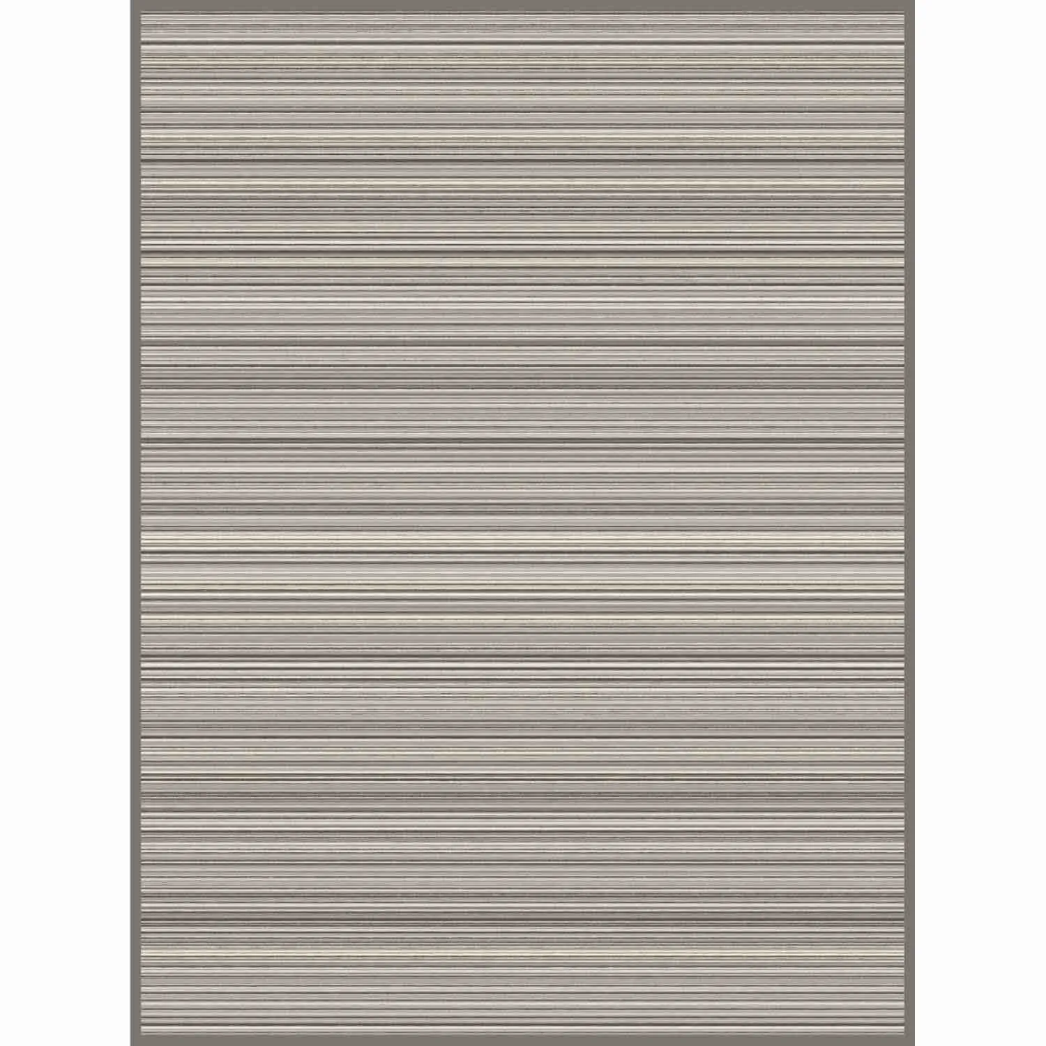 Ibena Malang Luxury Blanket - Grey Stripe