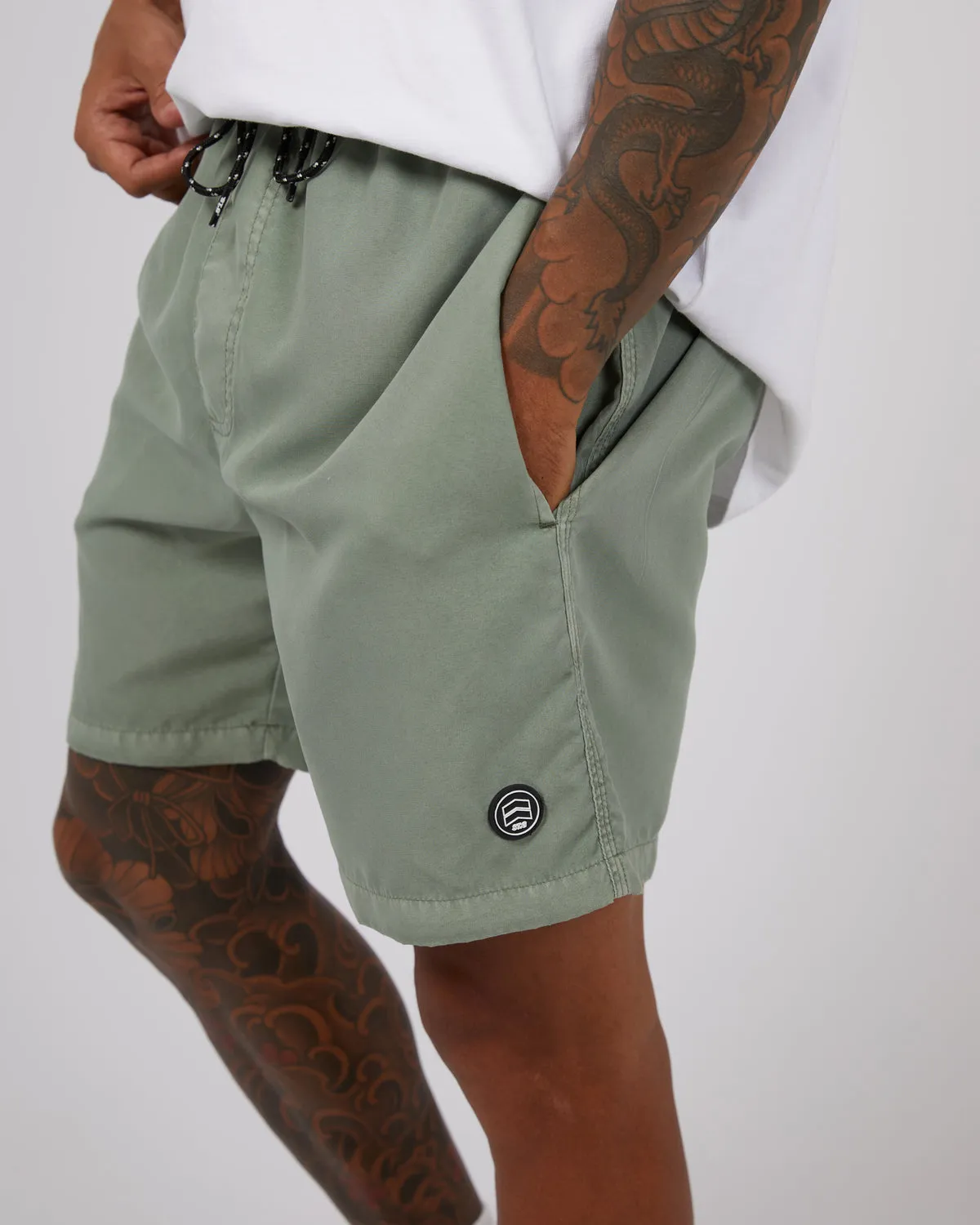 Illusion Short| Fig Green