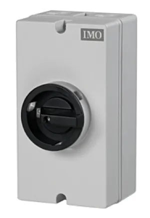 IMO Disconnect Switch 32A, 700 VDC IP66 True DC Solar Isolator IMO SI32-PEL64R-4