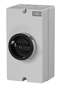 IMO Disconnect Switch 32A, 700 VDC IP66 True DC Solar Isolator IMO SI32-PEL64R-4