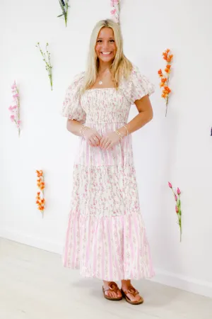 In Floral Paradise Maxi Dress