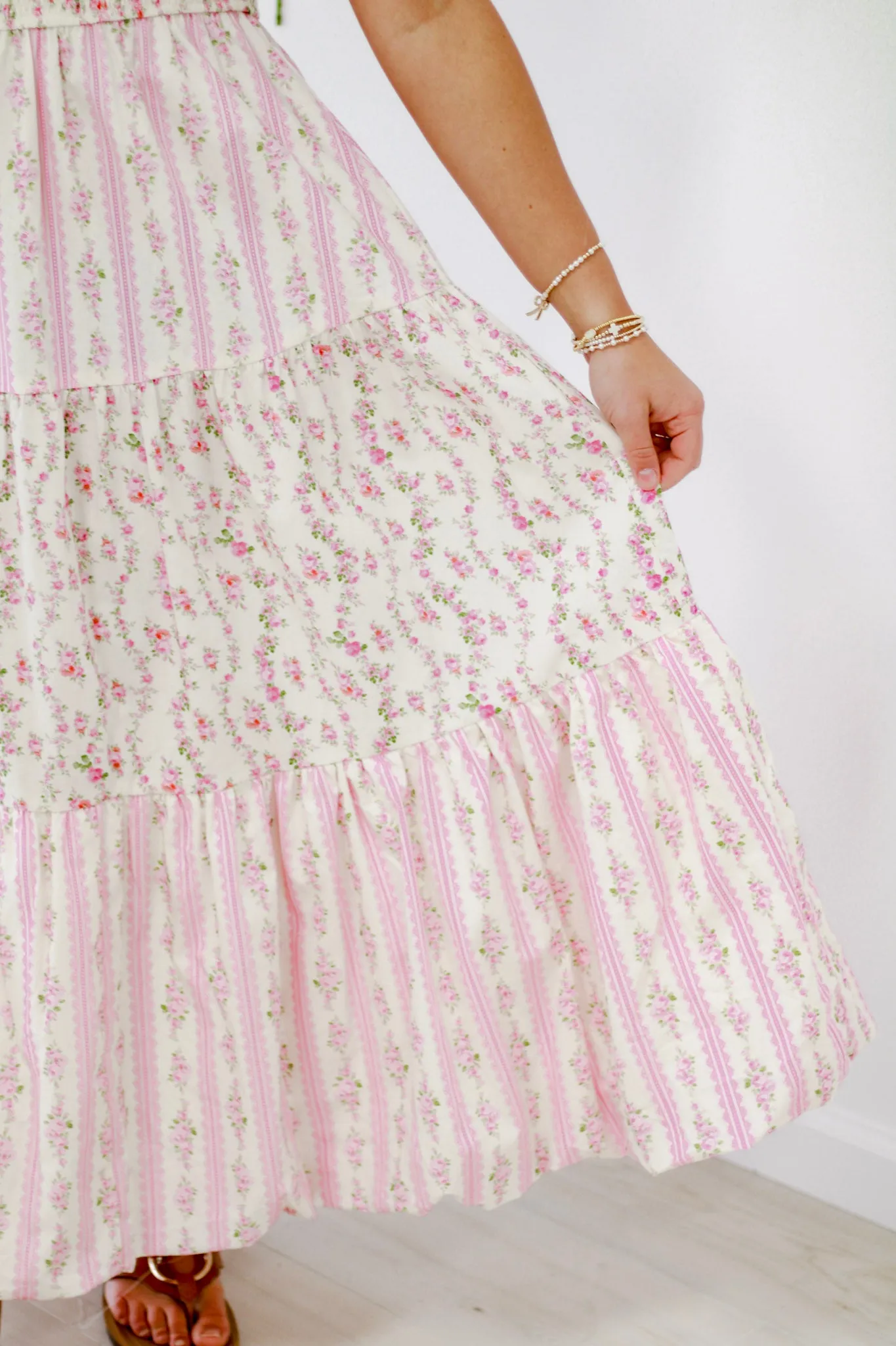 In Floral Paradise Maxi Dress