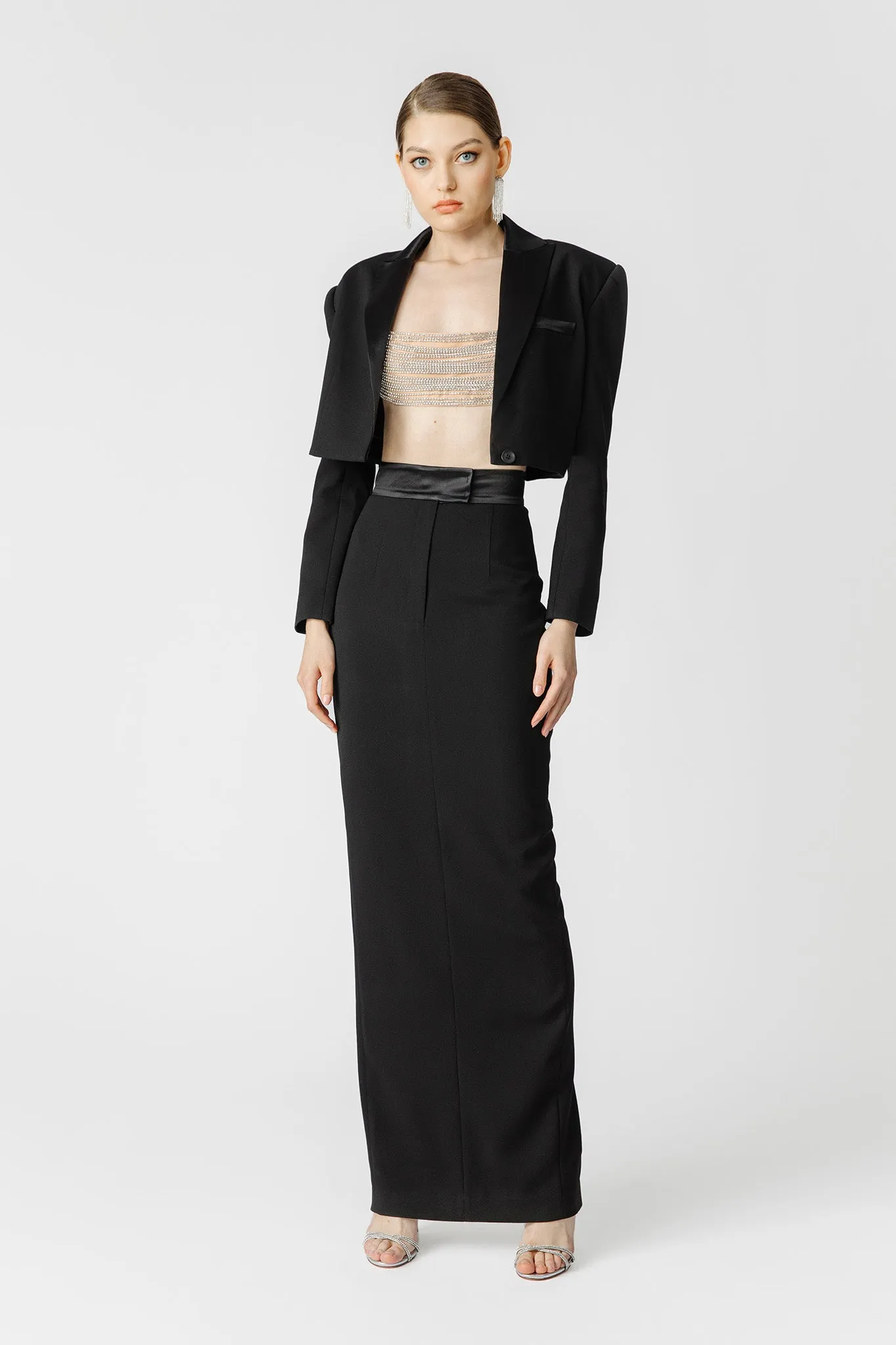 Indya Cropped Blazer