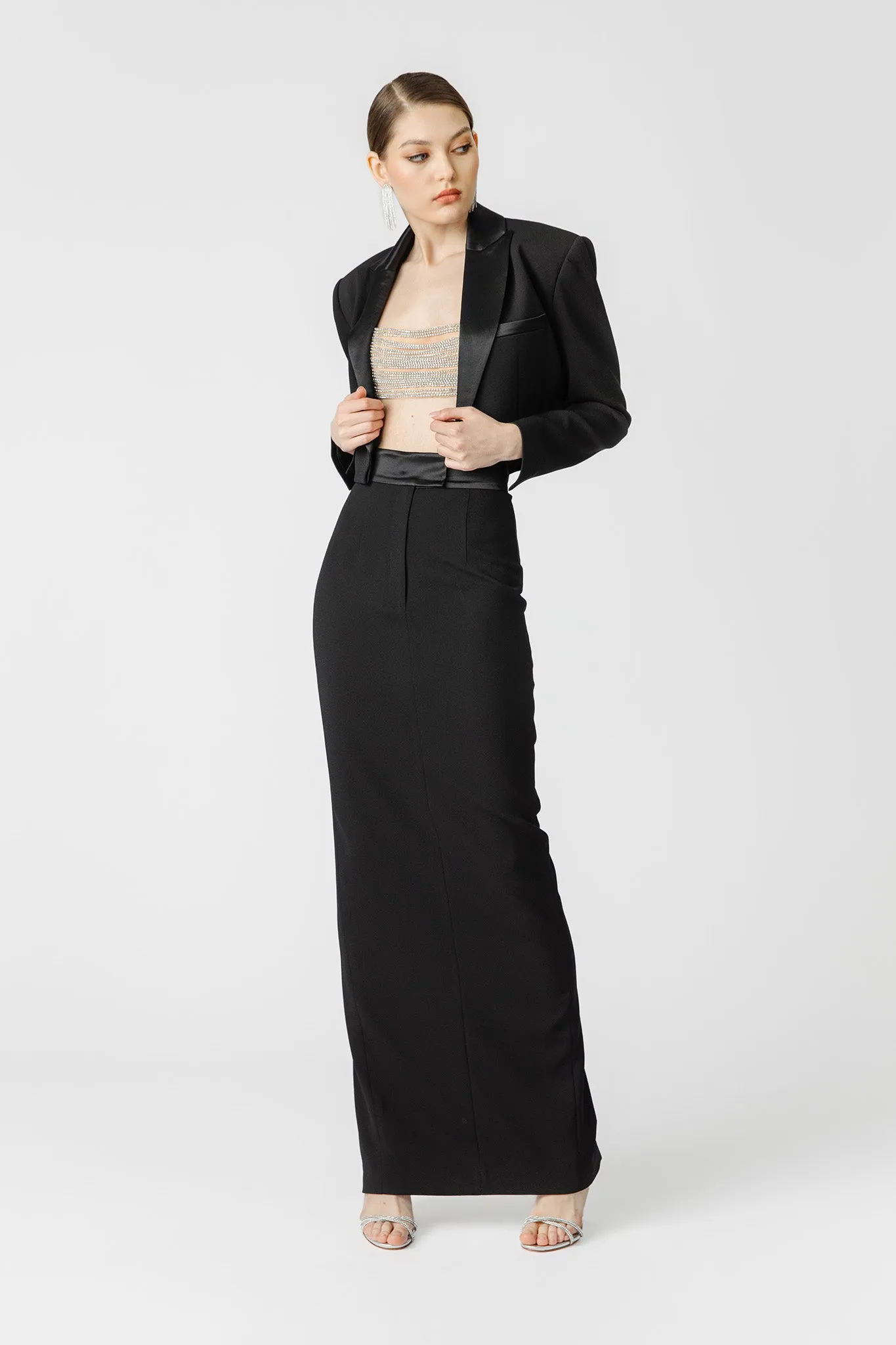 Indya Cropped Blazer