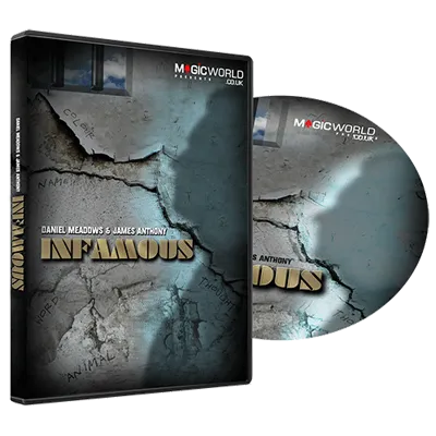 Infamous (DVD & Gimmicks) by Daniel Meadows & James Anthony