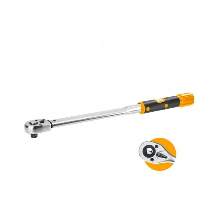 Ingco 1/2″ Torque Wrench with Adjustable Range – HPTW200N1