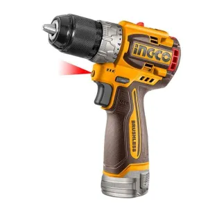 Ingco 16V Lithium-Ion Cordless Drill With 2 Pieces 2.0Ah Battery & Charger- CDLI16682