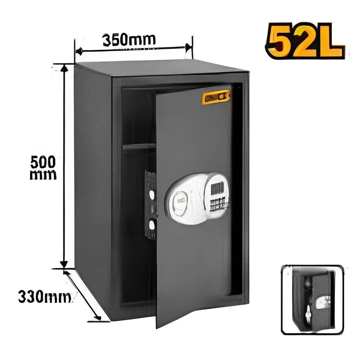 Ingco 52L Electronic Safe with Digital Lock - ESF5002