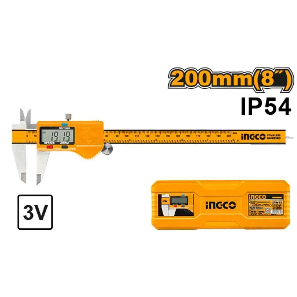 Ingco 8" Digital Caliper - HDCD28200