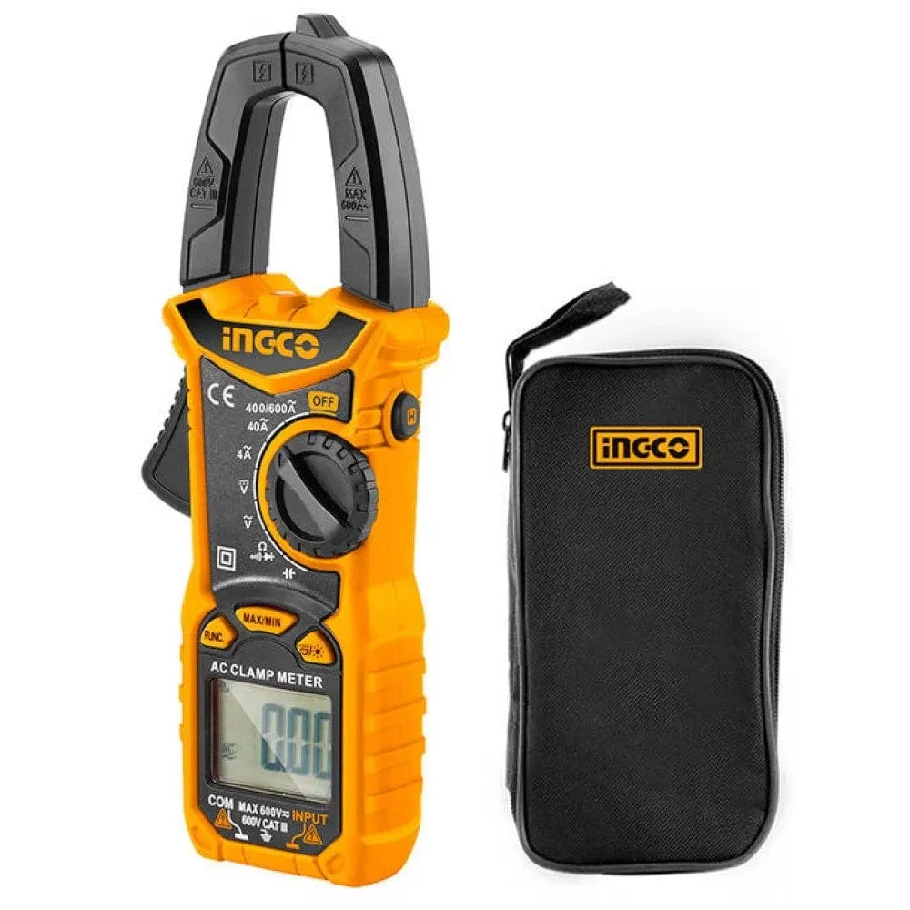 Ingco Digital AC Clamp Meter 6000 Counts – DCM6003