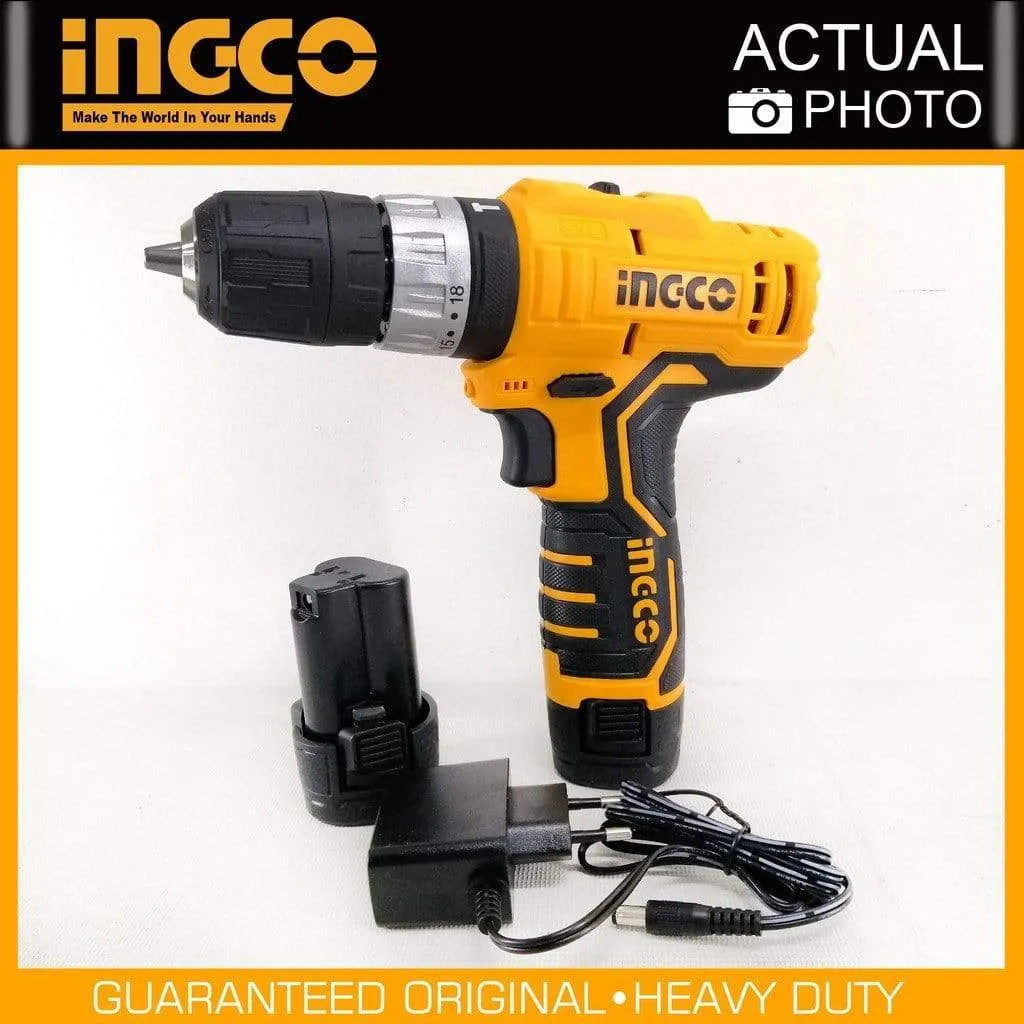 Ingco Lithium-Ion Cordless Drill 12V - CDLI1232