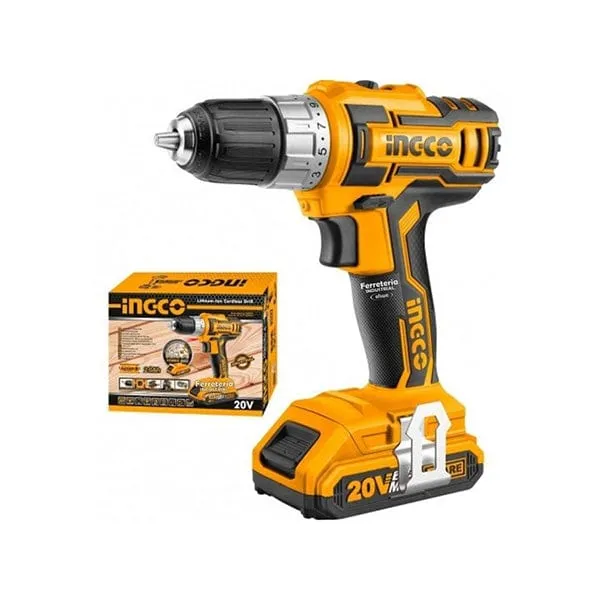 Ingco Lithium-Ion Cordless Drill 20V - CDLI2002