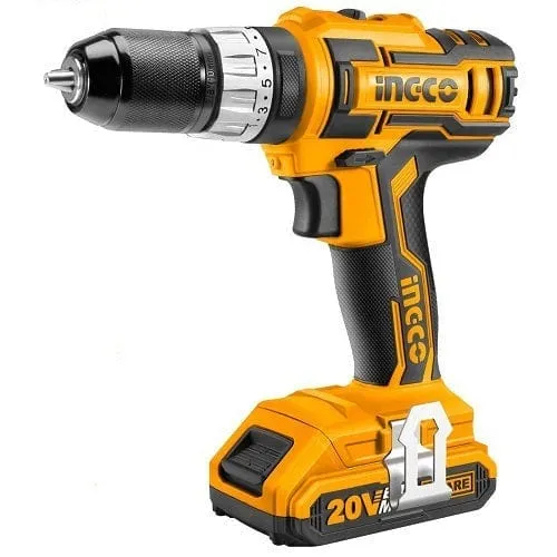 Ingco Lithium-Ion Cordless Hammer Impact Drill 20V - CIDLI201455