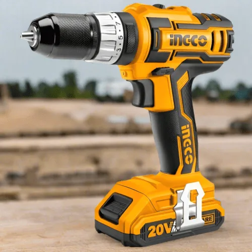 Ingco Lithium-Ion Cordless Hammer Impact Drill 20V - CIDLI201455