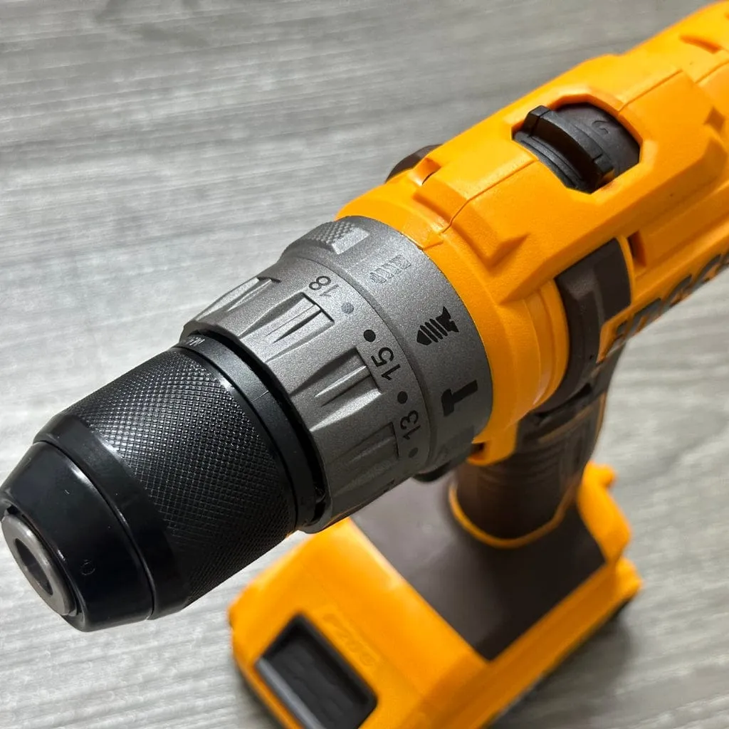 Ingco Lithium-Ion Cordless Hammer Impact Drill with Two 20V 2.0Ah Batteries & Charger - CIDLI201452
