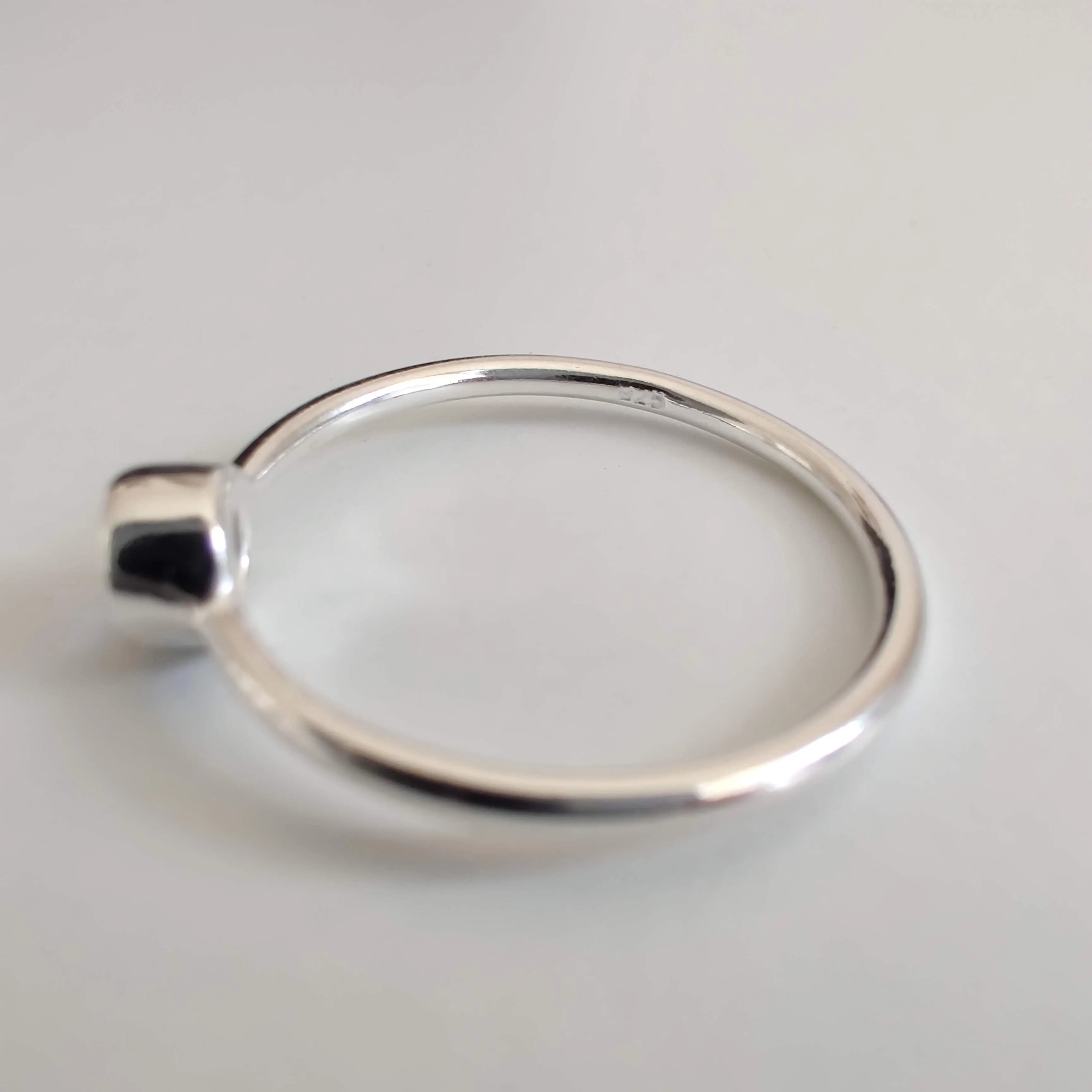 Iolite Delicate 925 Sterling Silver Ring