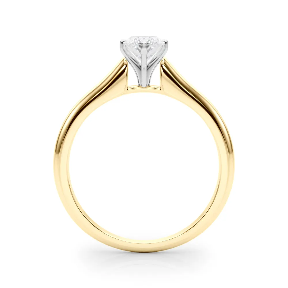 Isabella Marquise Diamond Solitaire Engagement Ring