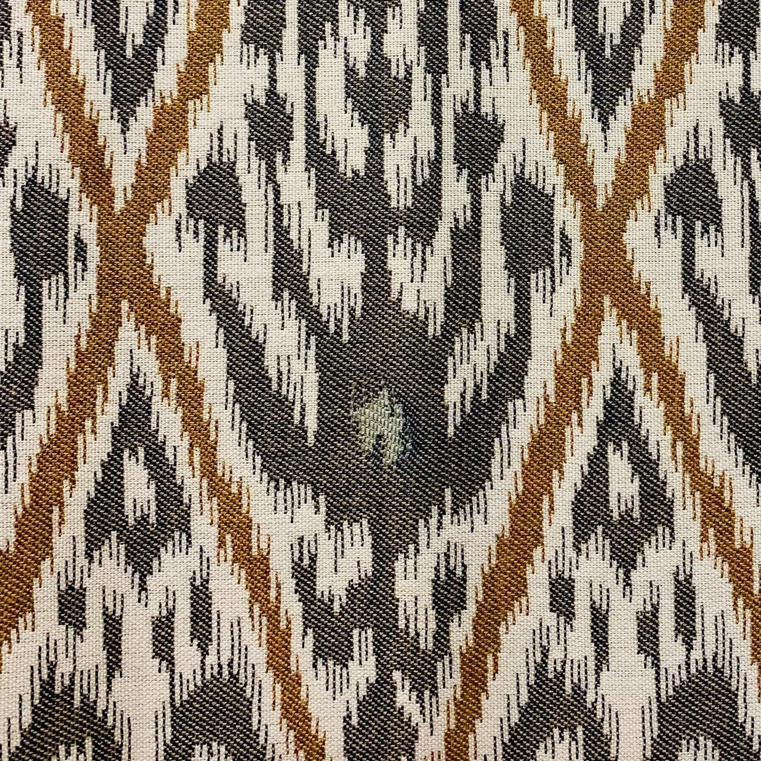 Isabis Plush Brown Ikat Luxury Outdoor/Indoor Throw Pillow