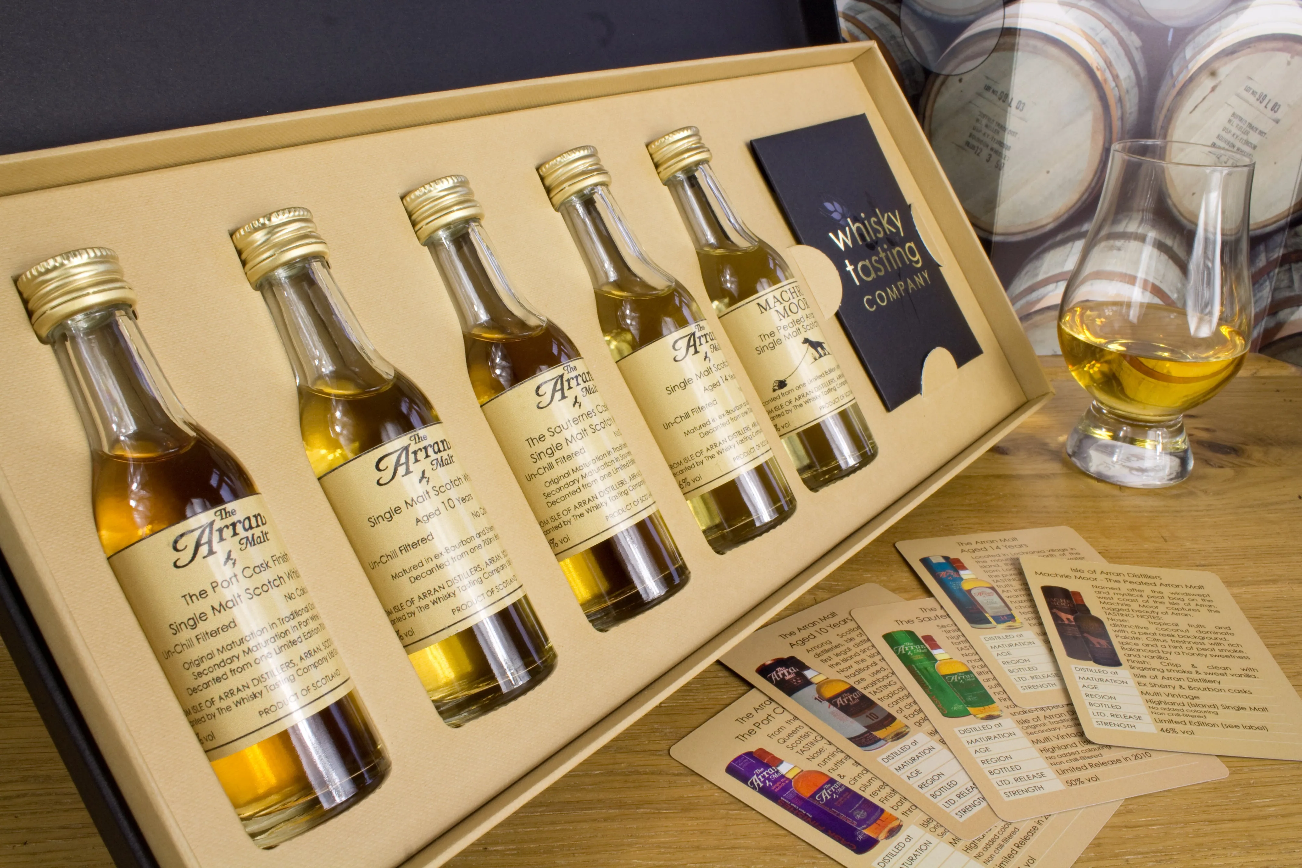 ISLE OF ARRAN SINGLE MALT WHISKY GIFT SET