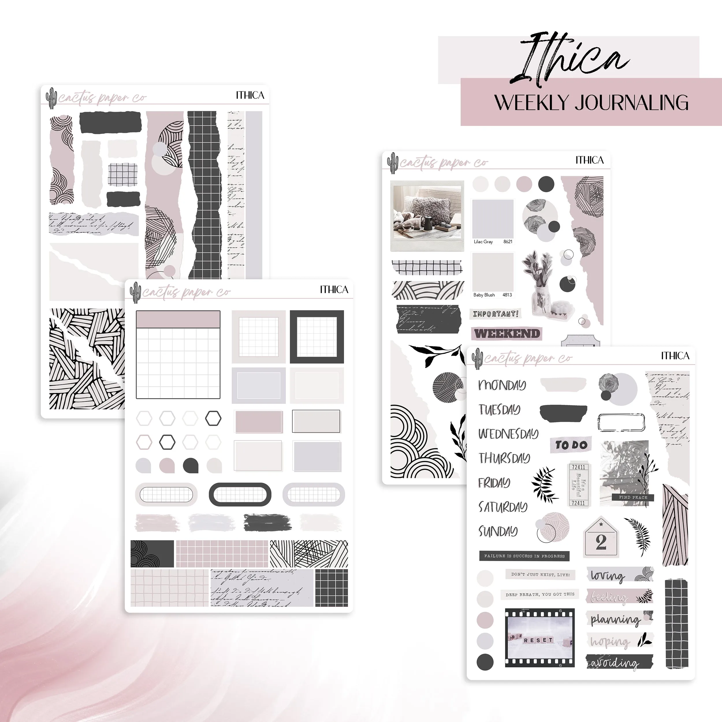 ITHICA WEEKLY JOURNALING KIT