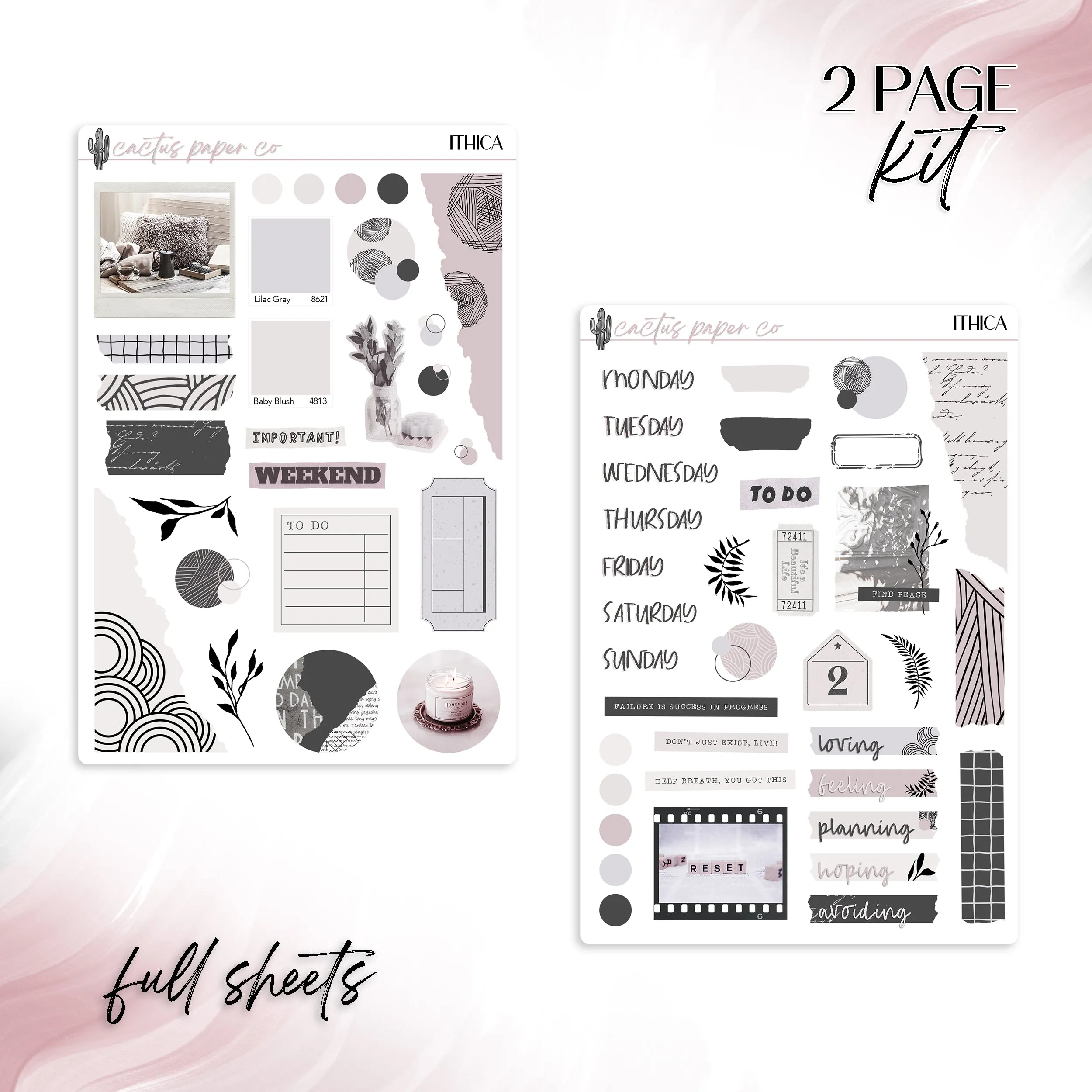 ITHICA WEEKLY JOURNALING KIT