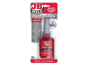 J-B Weld Perma-Lock Red High High Strength Threadlocker 36Ml