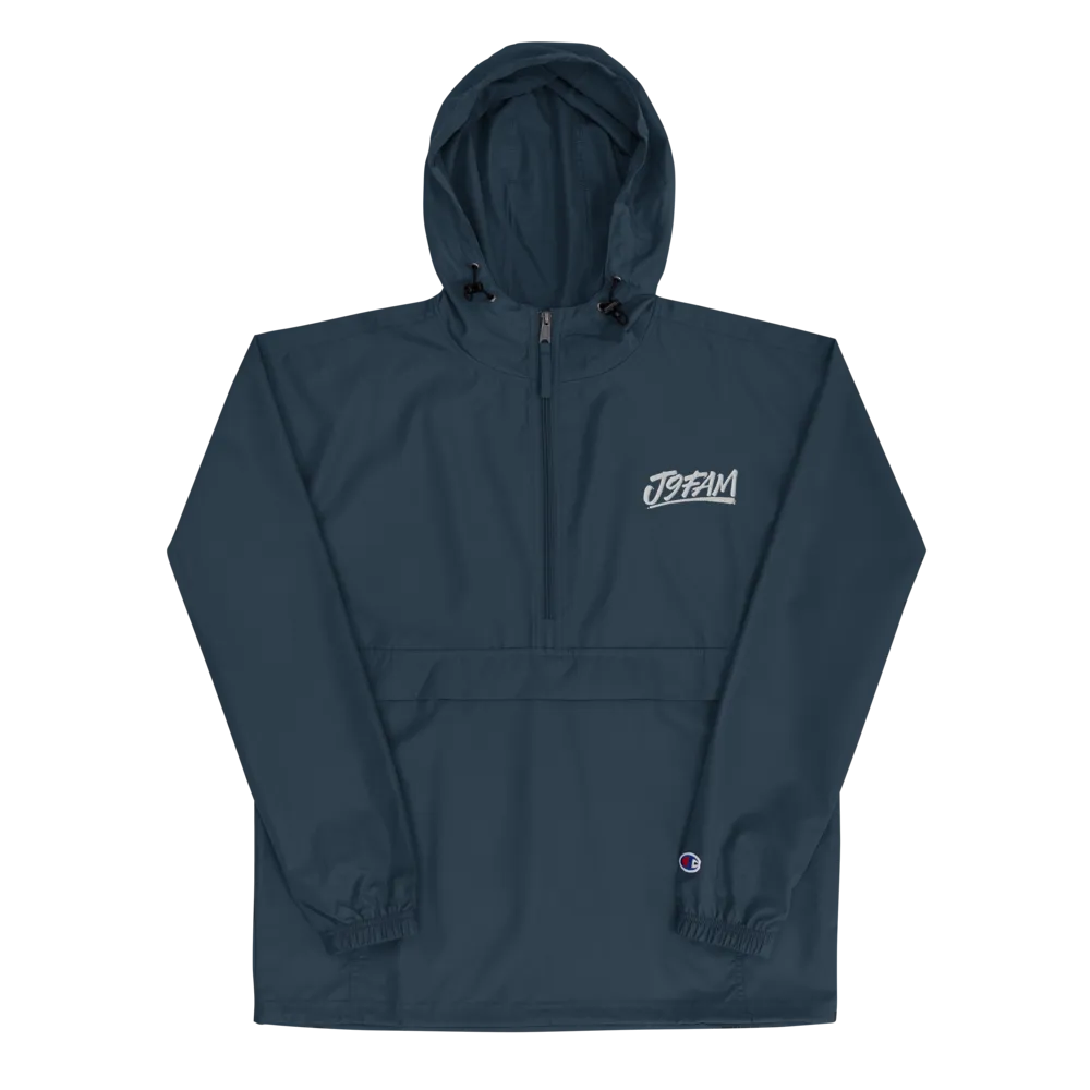 J9FAM Embroidered Champion Packable Jacket