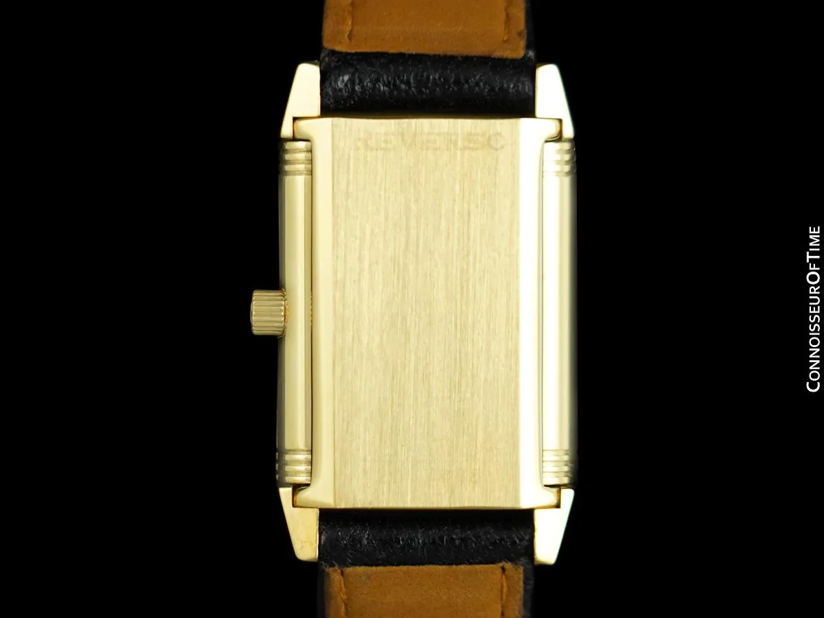 Jaeger-LeCoultre Reverso Ladies Classique Quartz Watch, 260.1.86 - 18K Gold with Papers