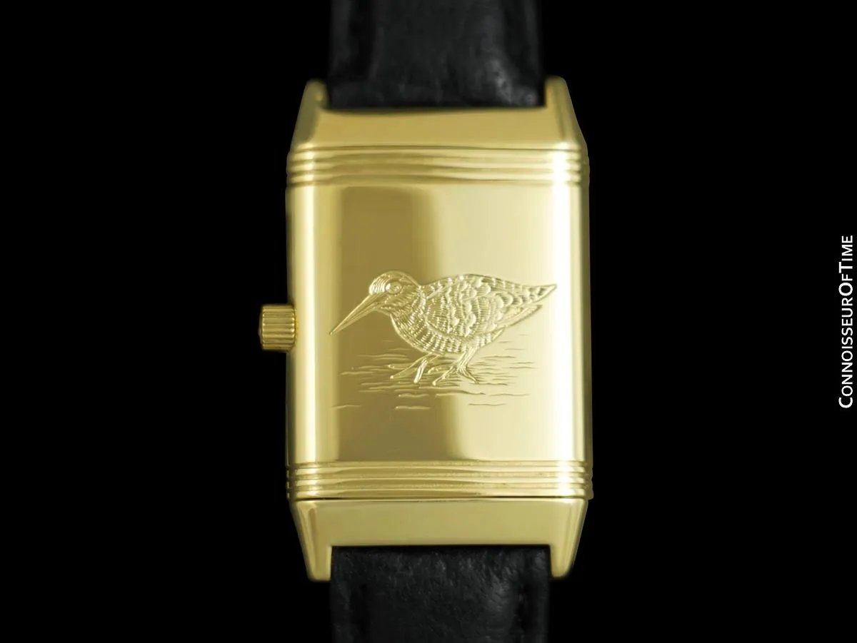 Jaeger-LeCoultre Reverso Ladies Classique Quartz Watch, 260.1.86 - 18K Gold with Papers