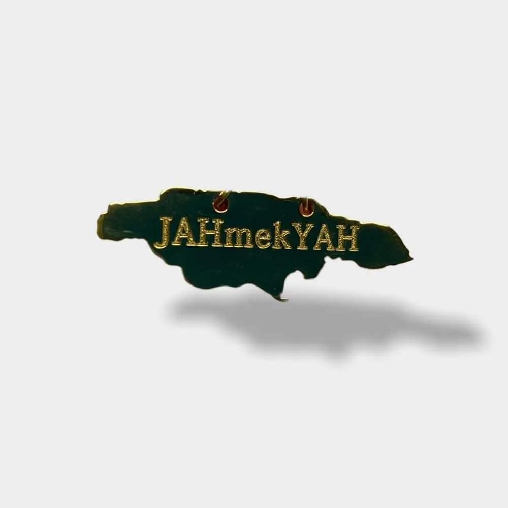 Jamaica pendant gold plated necklace