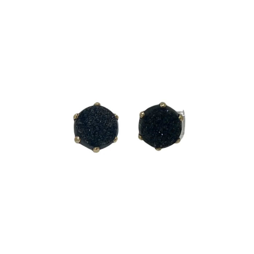 Jamie Joseph Black Rutilated Quartz Stud Earrings
