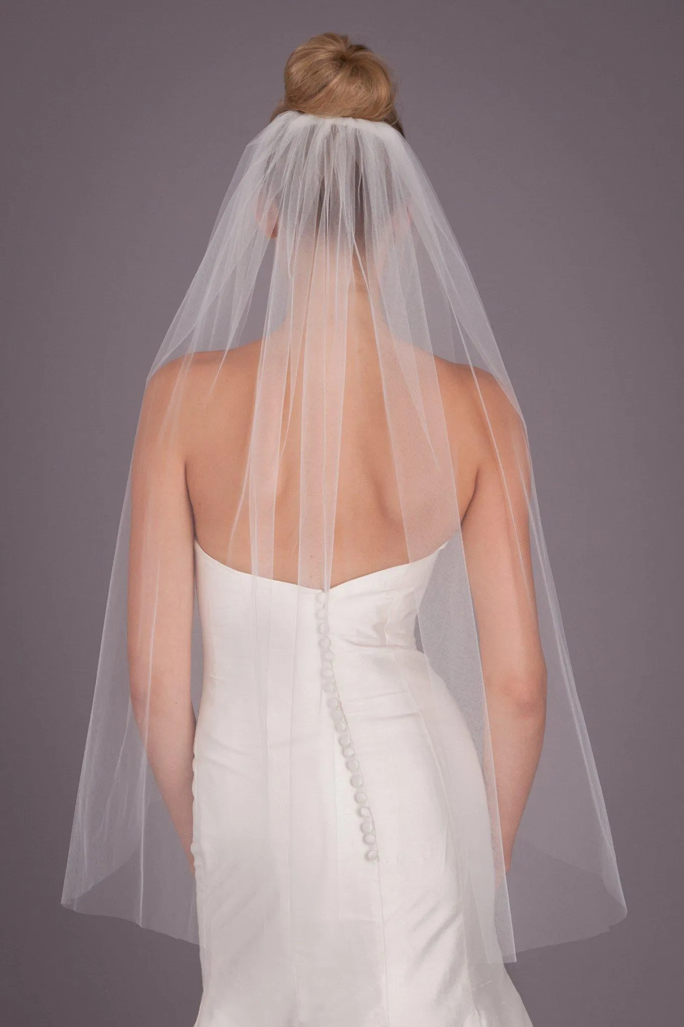 Jane Raw Edge Veil