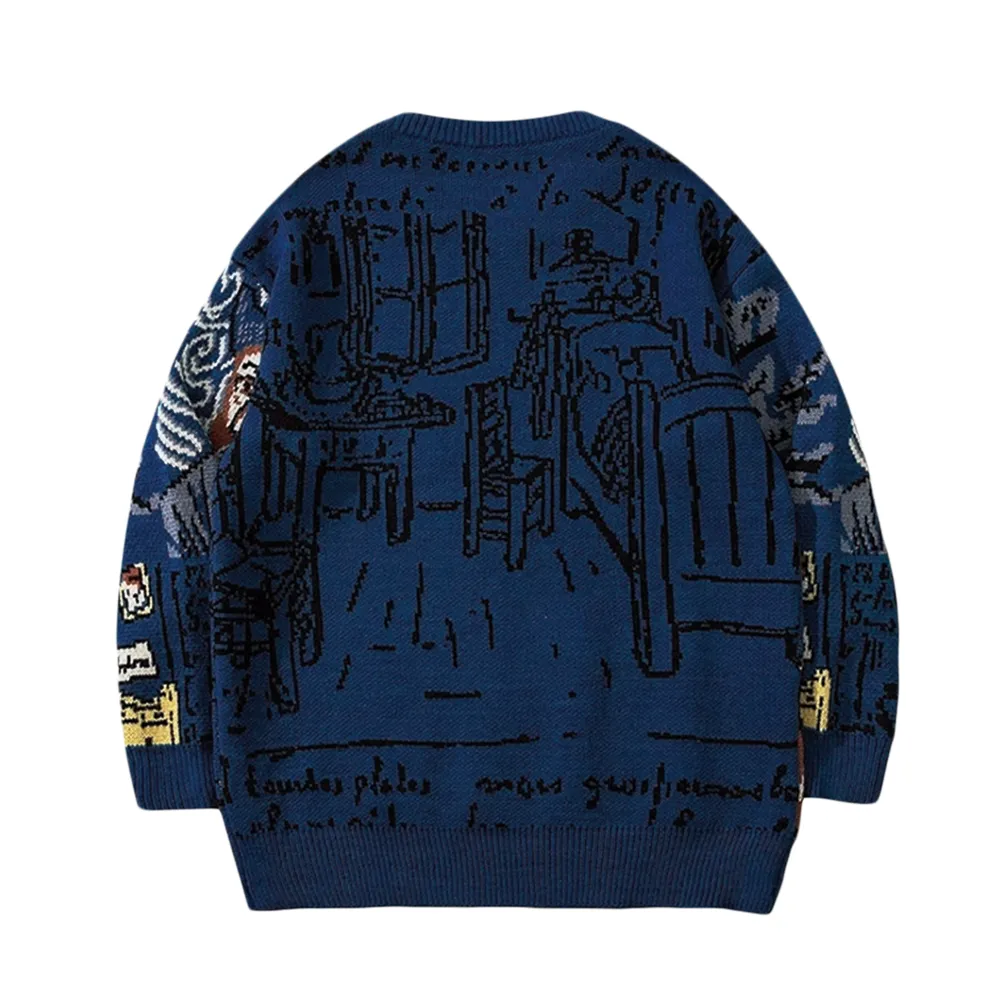 Japanese Full Graffiti Sweater