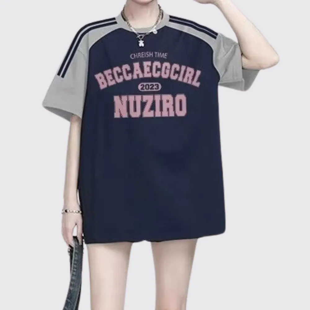 Japanese Round Neck Raglan T-shirt