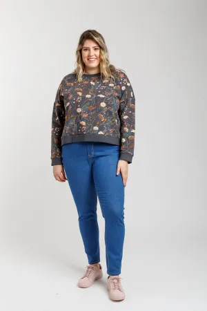 Jarrah Curve sweater pattern