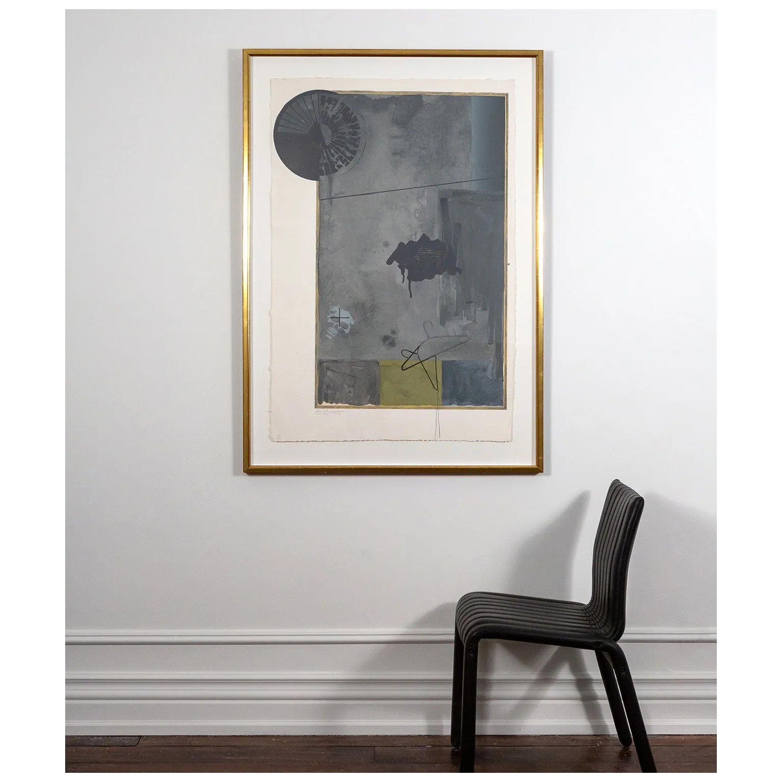 JASPER JOHNS "EVIAN" LITHOGRAPH, 1972