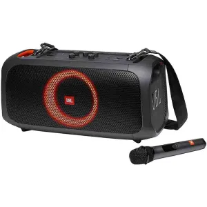 JBL PartyBox On The Go Portable Karaoke Party Speaker with Wireless Microphone